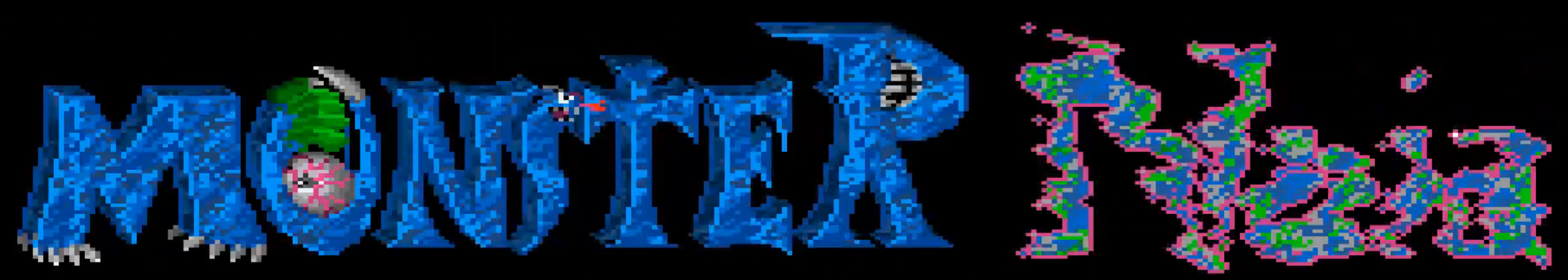 MonsterNOIA! title screen